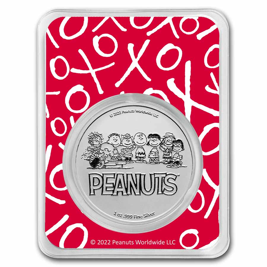 Peanuts® Charlie Brown Be My Valentine 1 oz Color Silver | eBay